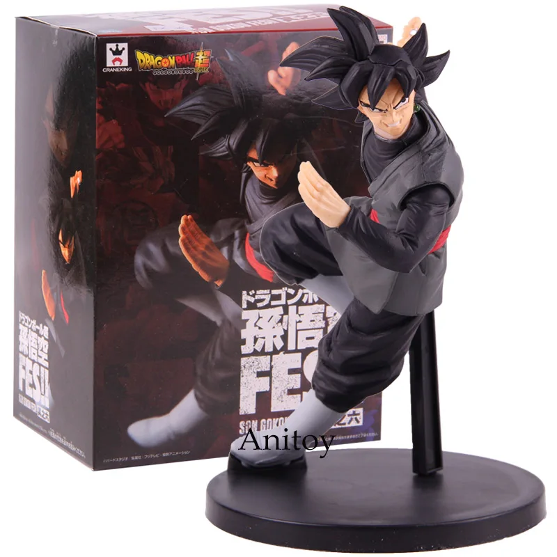 Goku Black with box Dragon Ball SUPER Son Gokou FES! Гоку черный Zamasu/Супер Saiyan 4 Сон Гоку SSJ4 фигурка героя ПВХ Коллекционная модель игрушки - Цвет: Goku Black with box