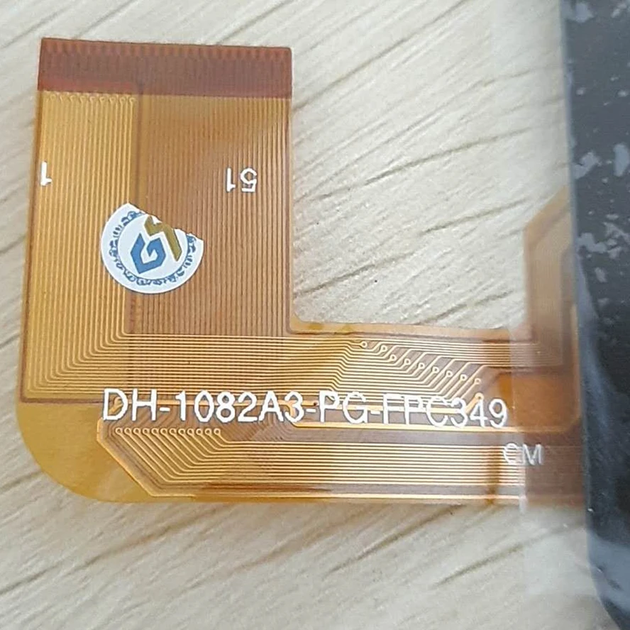 Черный 10 1 дюймов P/N DH-1082A1-PG-FPC256 / DH-1082A3-PG-FPC349 емкостный сенсорный экран панель