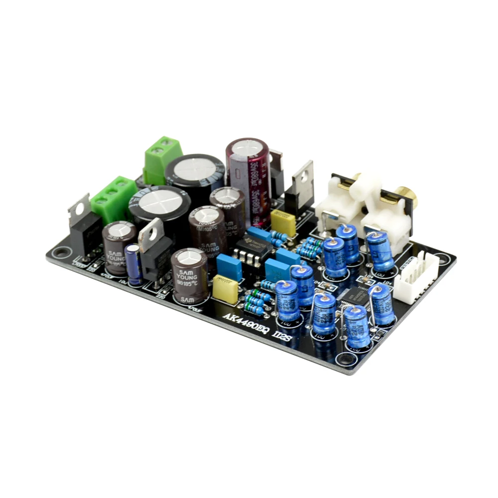 AIYIMA Собранный AK4490EQ AK4490 II2S DAC декодер совместим с 32BIT 768 K декодер|dac decoder|ak4490 ii2sdac