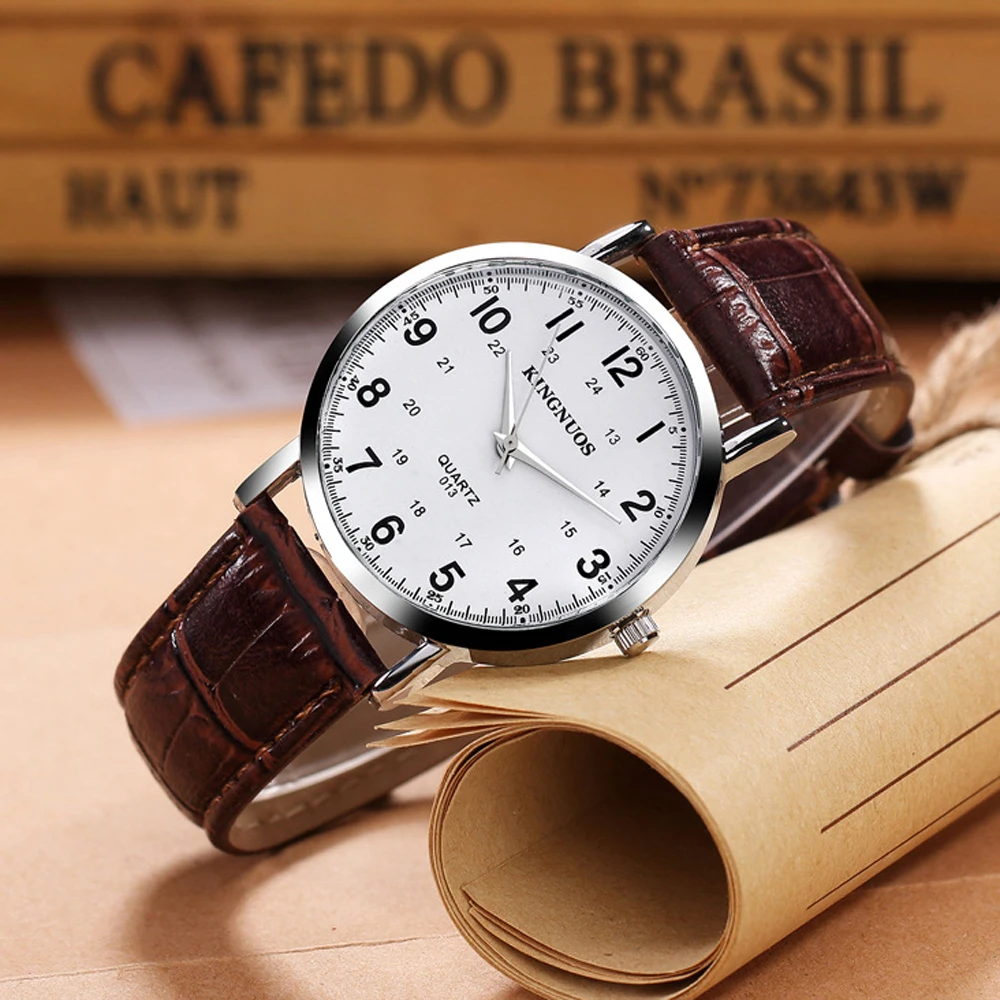 Reloj Hombre мужские кварцевые часы платье браслет наручные 30 м водонепроницаемые