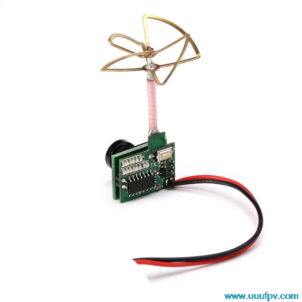 

5.8G 48CH 25MW VTX 1000TVL FPV Camera Built-in Transmitter For FPV RC Mini Quadcopter Indoor