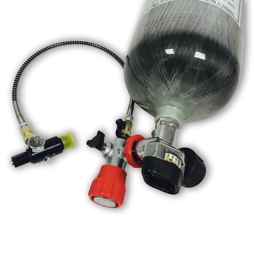 AC10920161 Acecare 9L 4500Psi газовый баллон Пейнтбольный бак Airsoft Airforce Condor пневматическая