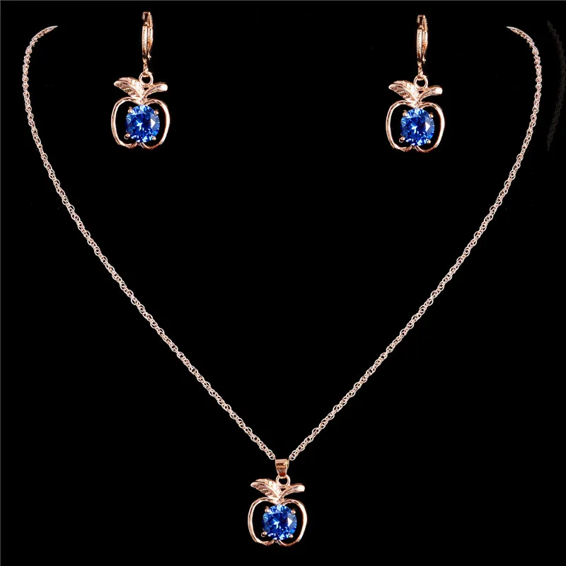 Фирменные женские модные ювелирные изделия topkeep для девочек в форме яблока