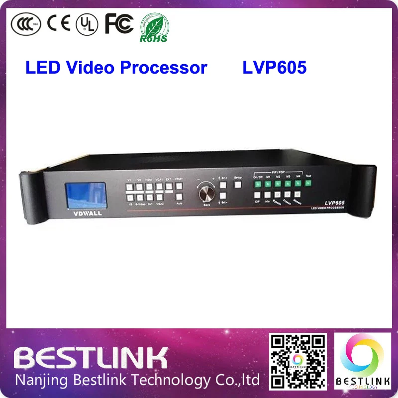 VDWALL LVP605 светодиодные видео процессор HDMI конвертер Led Дисплей для RGB LED стене