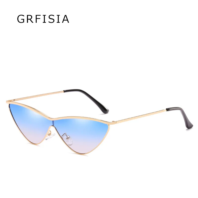 Grfisia Новый Cat Eye Солнцезащитные очки для женщин Для Брендовая Дизайнерская обувь