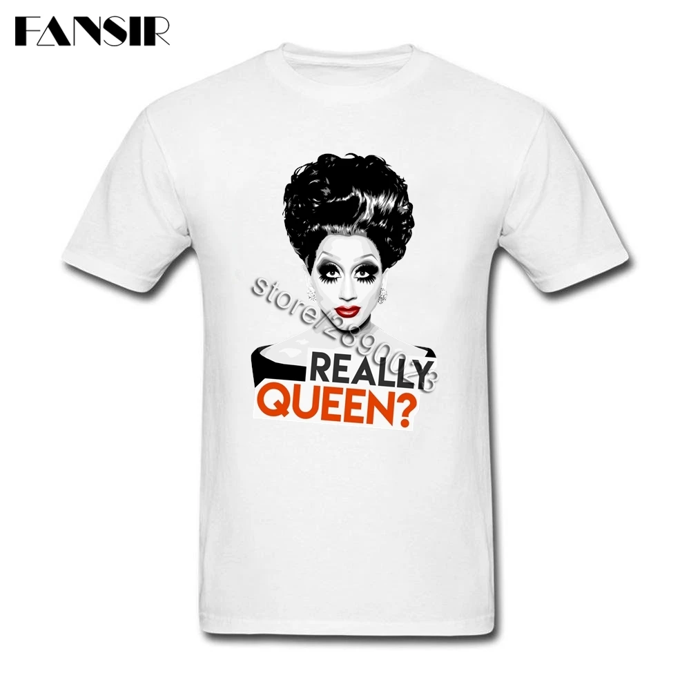 Большой Размеры действительно Queen Bianca Del Rio Rupaul Премиум Мужской футболки