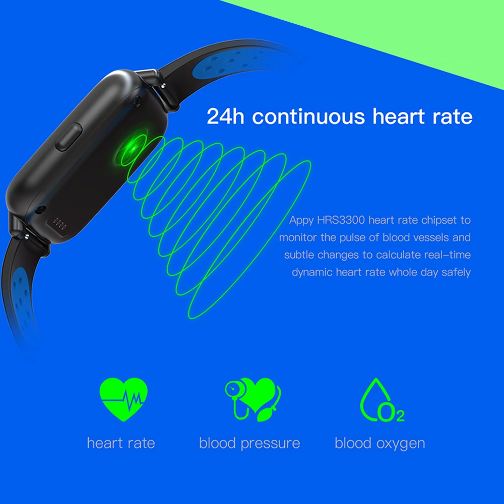 Смарт Часы Heart Rate часы Для мужчин женщин Bluetooth браслет IP68 Водонепроницаемый