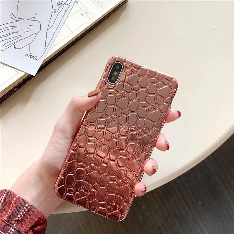 New Silver Crocodile All-Inclusive Soft Shell Anti-Fall Mobile Phone Case For Iphone 66S 6P 78 78plus X Xs Xr Xsmax |