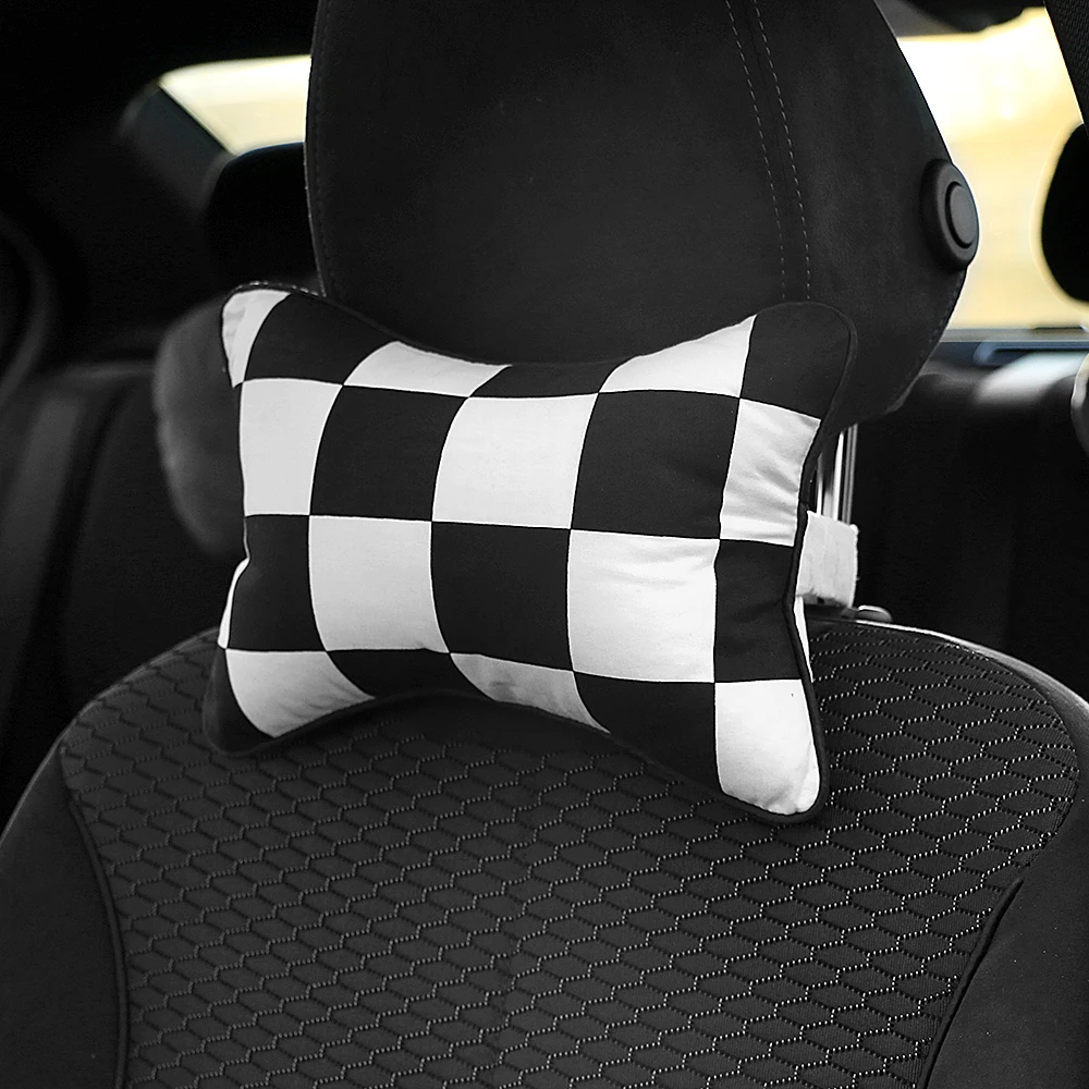 Автомобильный подголовник для шеи Уход Подушка для Mini Cooper Clubman Countryman R50 R53 R55 R56 R60 R61 F54 F55 F56 F60 автомобильные аксессуары