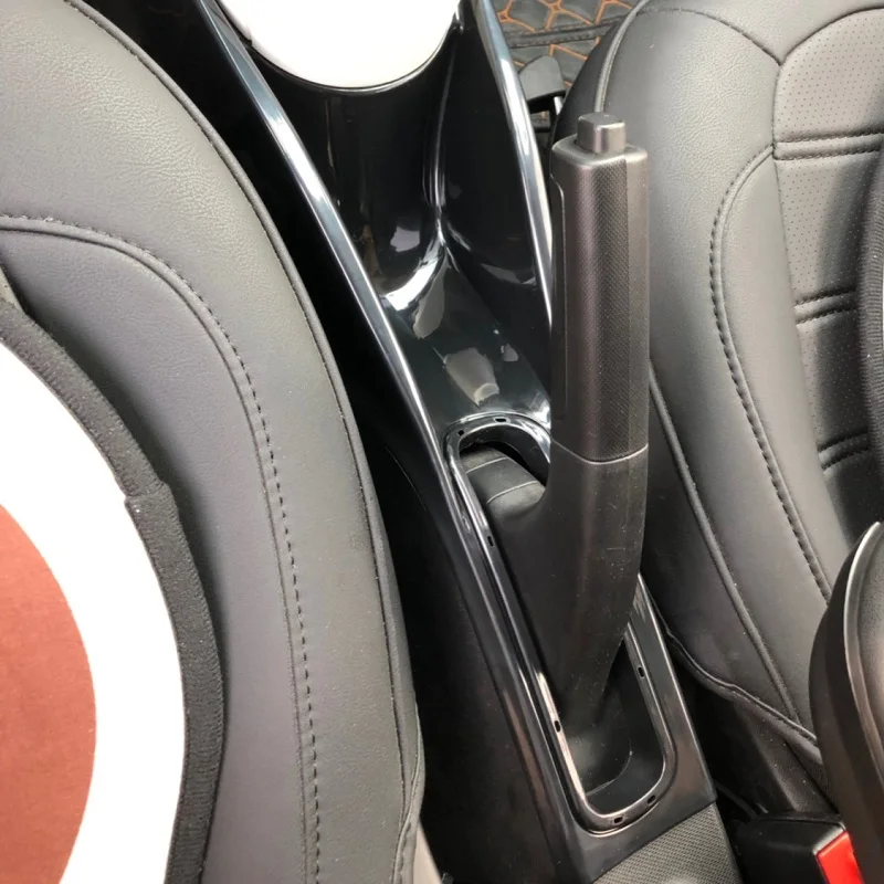 Продажа Автомобильный органайзер, центральная консоль, ручной тормоз, коробка для хранения для Smart Fortwo Forfour 2015 2016 2017 2018 аксессуары