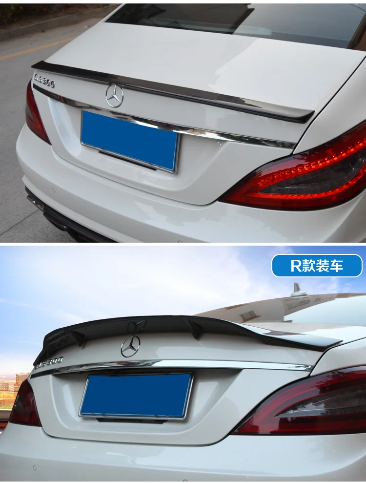 Подходит для Mercedes Benz cla cls300cls350 amg модифицированный Карбон волокно заднее крыло с