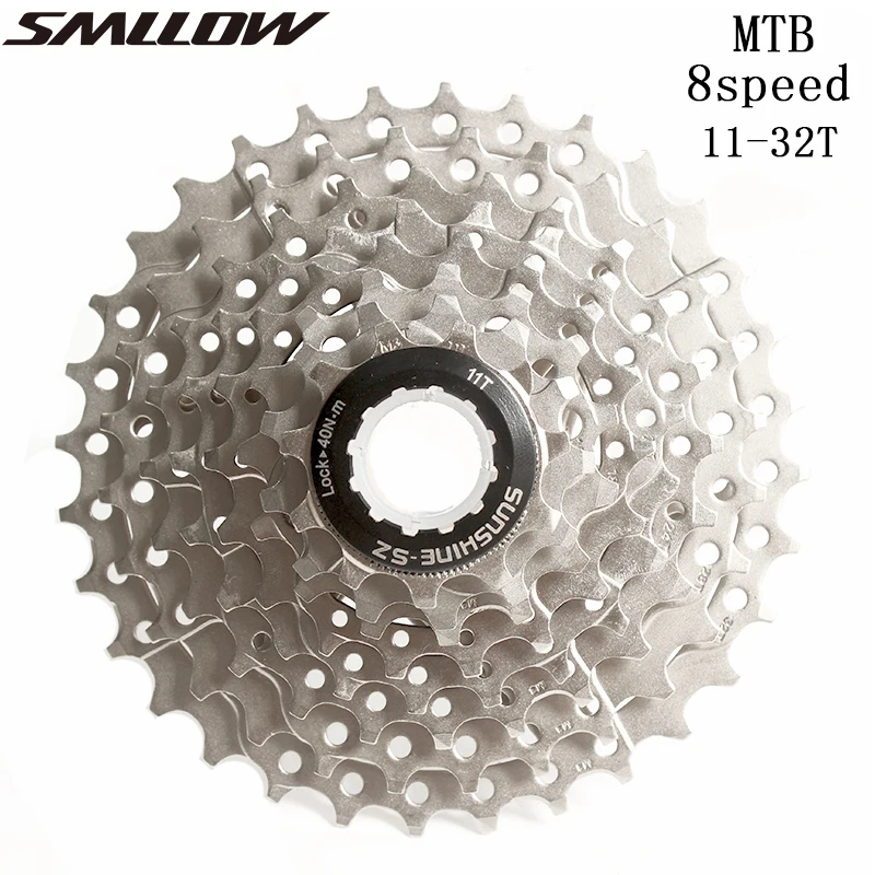 SUNSHINE SZ 8 скоростей 11 32T MTB горный велосипед кассеты 8s 24s 32t свободного колеса