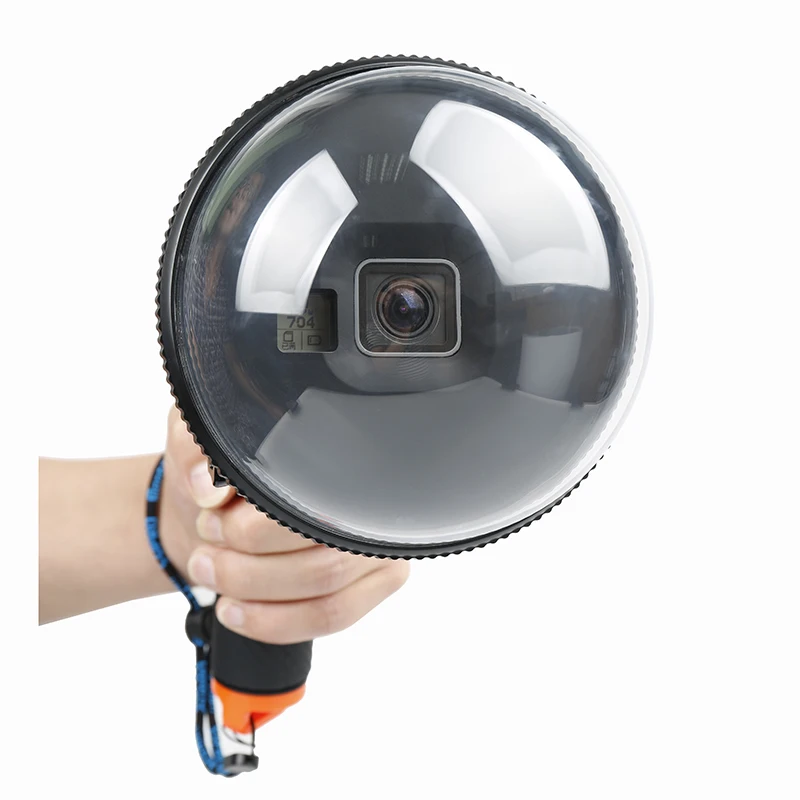 Чехол для подводного дайвинга ORBMART 30 м для Go Pro Gopro Hero 8 5 6 7, черный, с стабилизатором, триггер, рукоятка