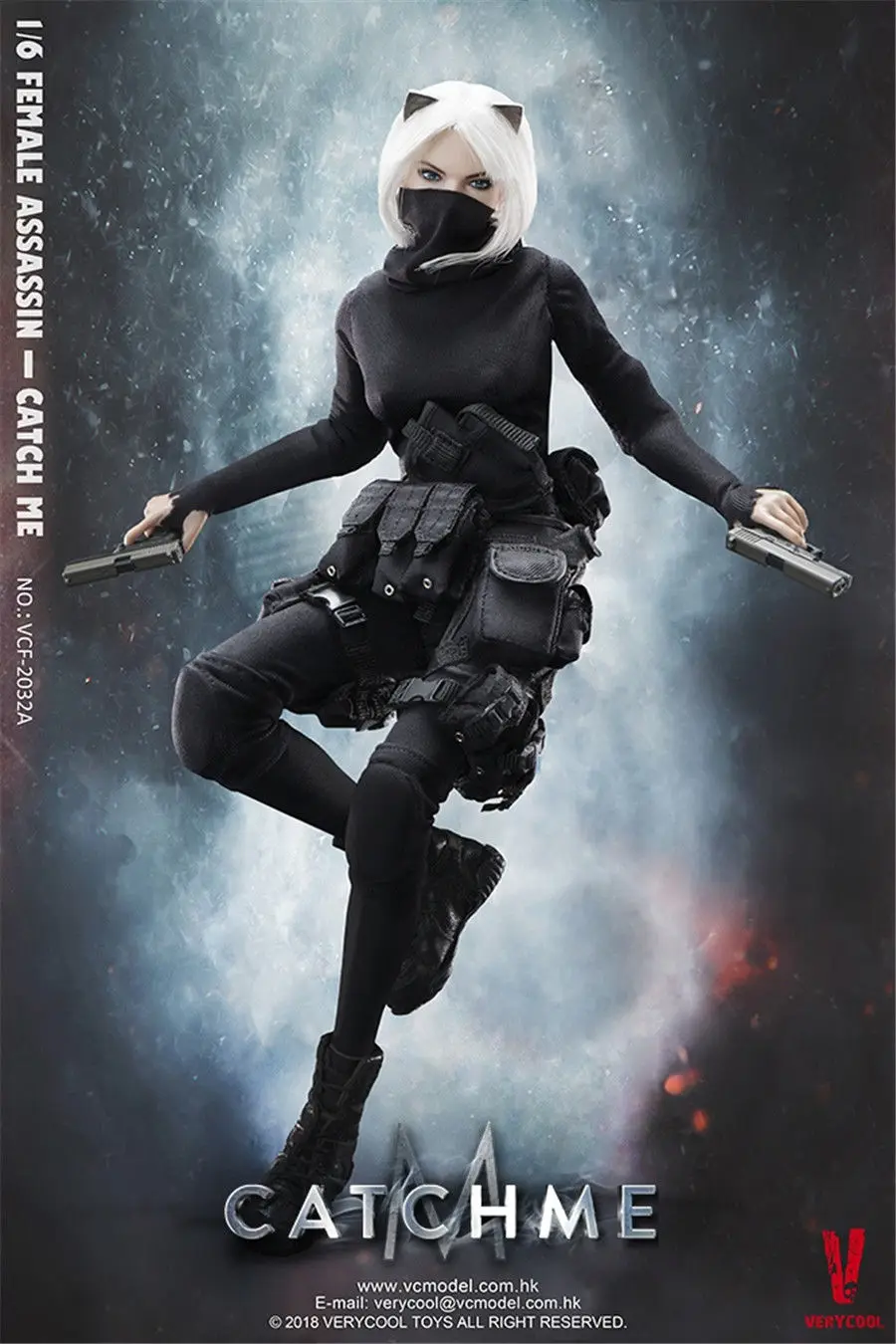 1/6 VERYCOOL VCF 2033 Женская Серия Assassin первая бомба Лови меня фигурка бесплатная