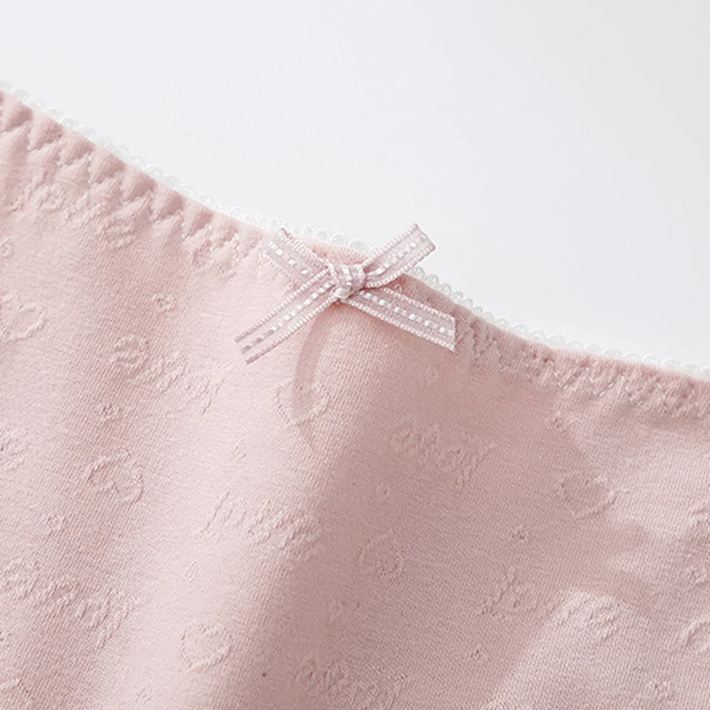 Intimates жаккардового переплетения с низкой посадкой бантом удобные трусики нижнее