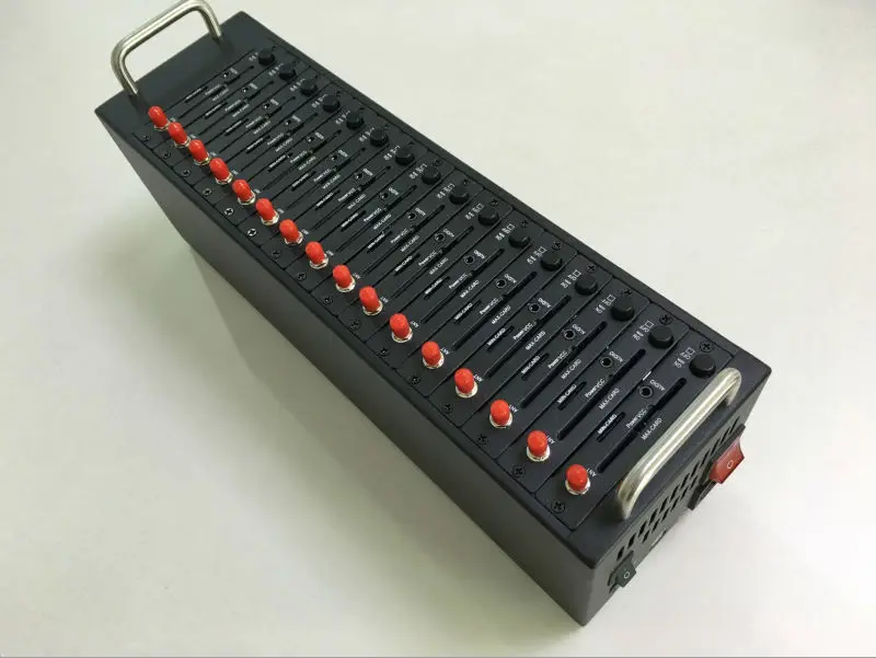 

xjx 2017 new 16 port modem pool bulk sms and make voice machine for marketing