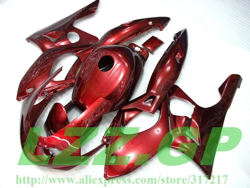 Обтекатель для YAMAHA YZF600R Thundercat 1997 2007 YZF 600R 97 07 98 99 00 01 02 03 04 05 06 красный комплект