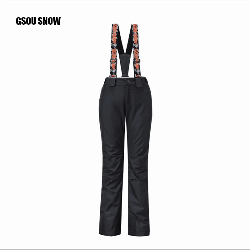 GSOU SNOW Brand Women Ski Pants Waterproof Pants Winter Outdoor Skiing Snowboarding A variety of styles, multiple colors can be