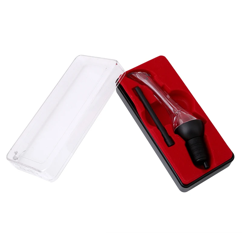 New Arrive Mini Transparent Acrylic Travel Bar Red Wine Aerator Decanter Pourer Essential Set Quick Aerating High Quality | Дом и сад
