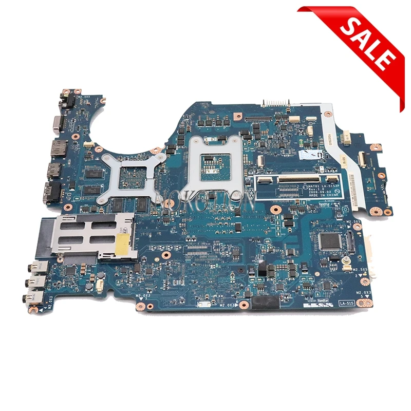 Материнская плата NOKOTION для ноутбука Dell Studio 17 1747 материнская NAT01 LA-5153P 0J507P J507P HD4650 PM55