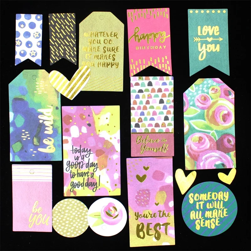 45pc Love With You Cardstock Die Cuts for Scrapbooking Happy Planner/Card Making/Journaling Project | Дом и сад