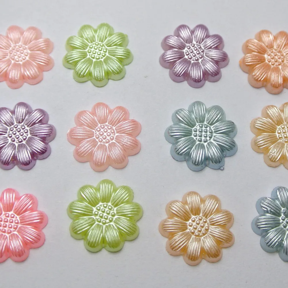 Скрапбук с плоской задней поверхностью 200 цветов|sunflower beads|flat backflatback pearl |