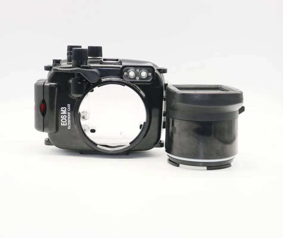 Waterproof Underwater Housing Camera Case for canon EOS-M3 Mark III 18-55mm Lens | Электроника