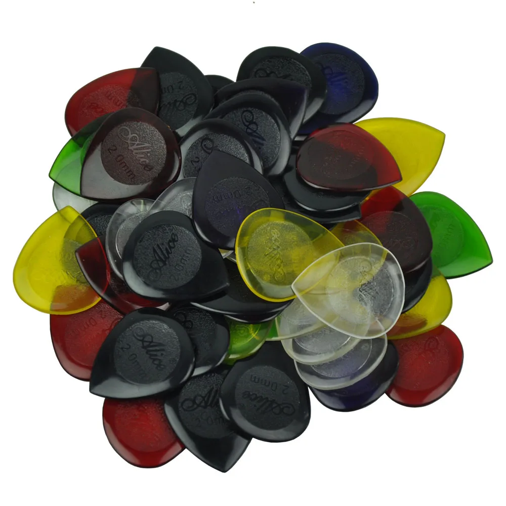 50 шт. медиаторы для гитары 2 мм|picks plectrums|for electric guitarguitar picks lot |