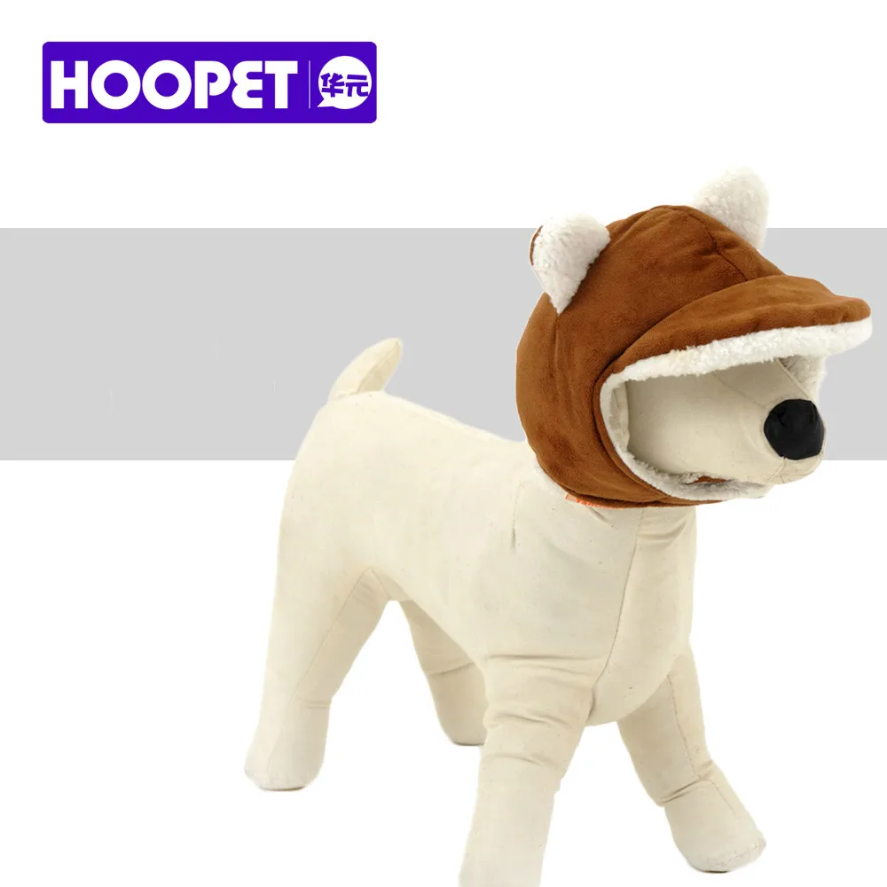 HOOPET костюмы на Хэллоуин для домашних животных Ретро Высокая скорость удержания мультфильм теплая шапка лэй фэн короткие плюшевые милые собаки шляпа для животных