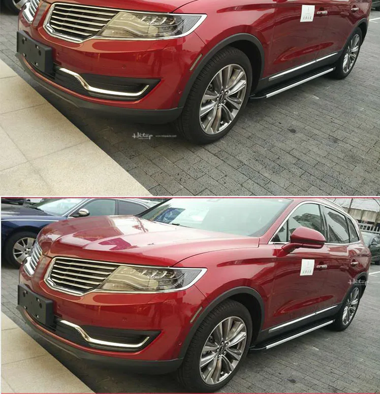 Беговая доска боковой шаг боковой бар для Lincoln MKX+ и Nautilus+, два варианта, Горячая на китайском рынке