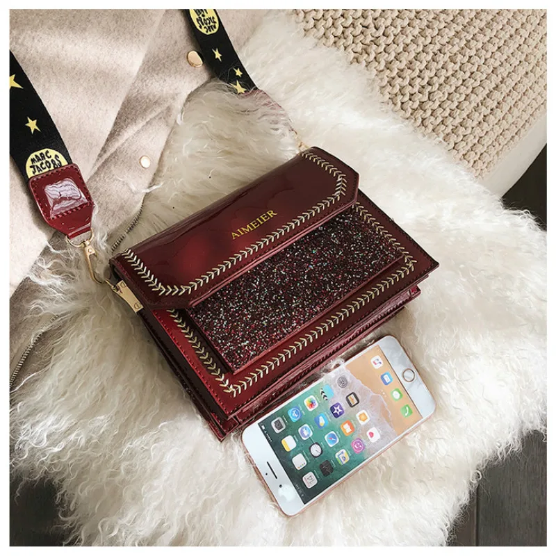 YANXI 2019 Новая модная женская повседневная сумка-кошелек с клапаном и карманом для