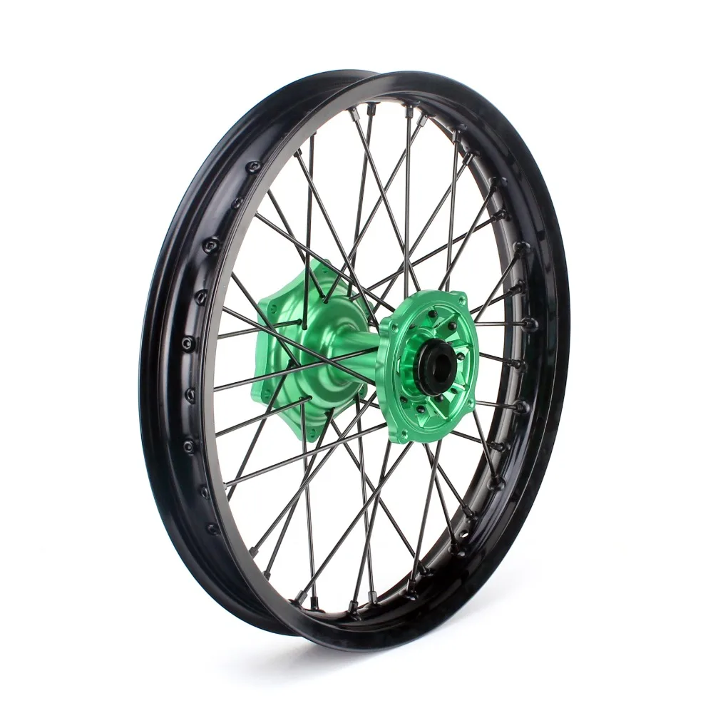 Передние и задние диски BIKINGBOY 36 спиц для KAWASAKI KX250F KX450F 06 17 KX 125 250 07 08 09 13 21*1 6 19*2 15