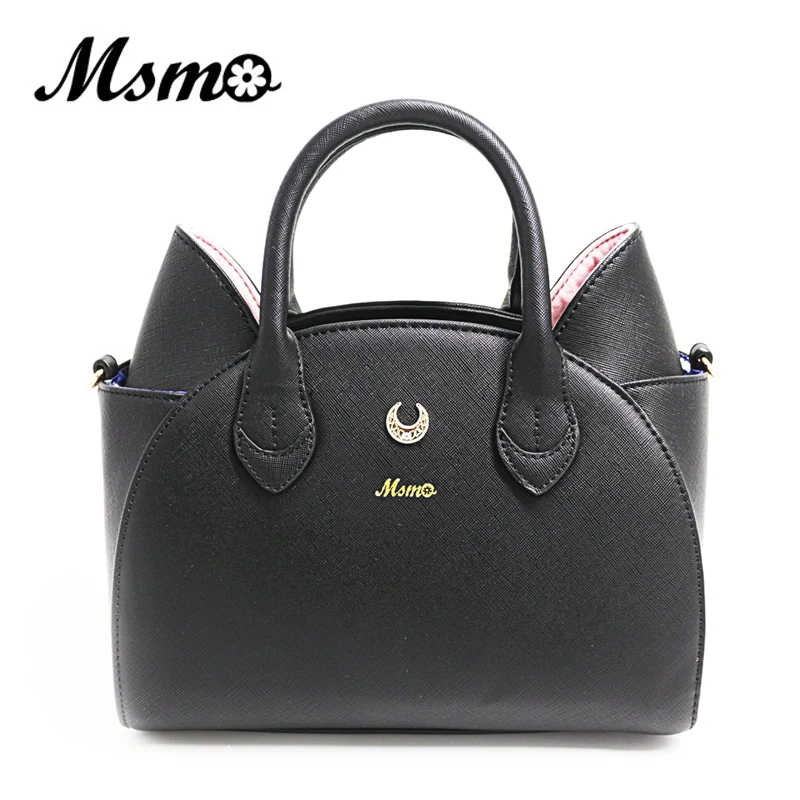 MSMO Новая летняя сумка с милым котиком Сейлор Мун Луна сумки на плечо модные