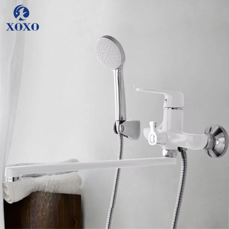 XOXO Bathroome shower faucet Outlet pipe Brass body surface Spray painting bathroom rainfall waterfall 20020 | Обустройство дома