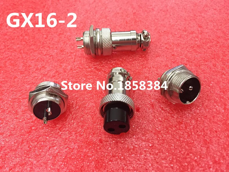 10 шт. = 5 пар GX16-2 2Pin 16 мм мужской и женский стыковый соединитель Комплект GX16 розетка