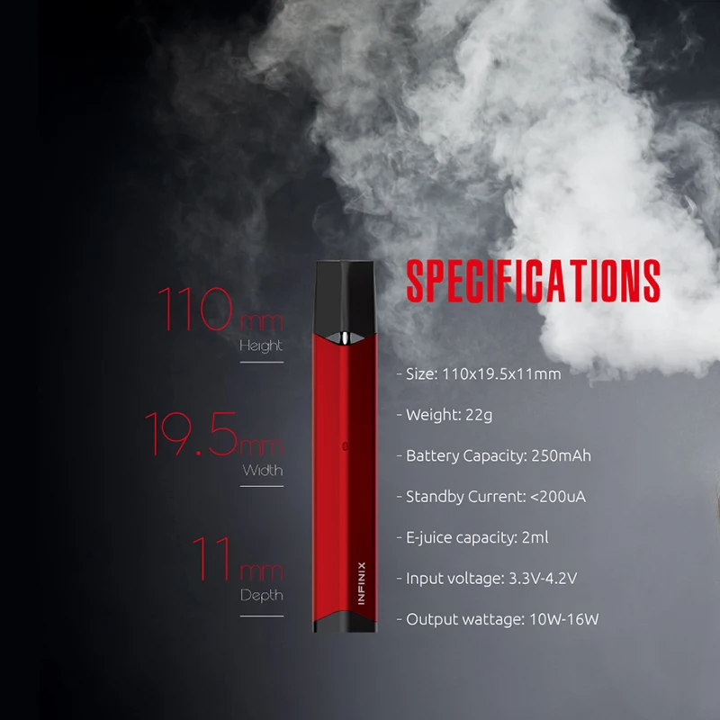 Набор Smok Infinix электронная сигарета кальян ручка стартовый набор испаритель |