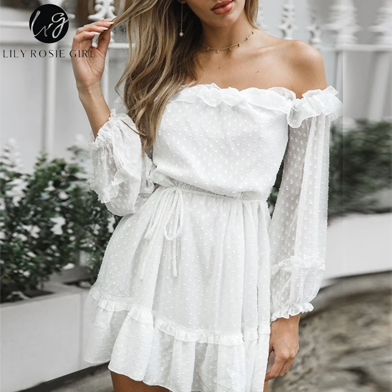 Lily Rosie/элегантные вечерние платья с сеткой для девочек платье длинными рукавами