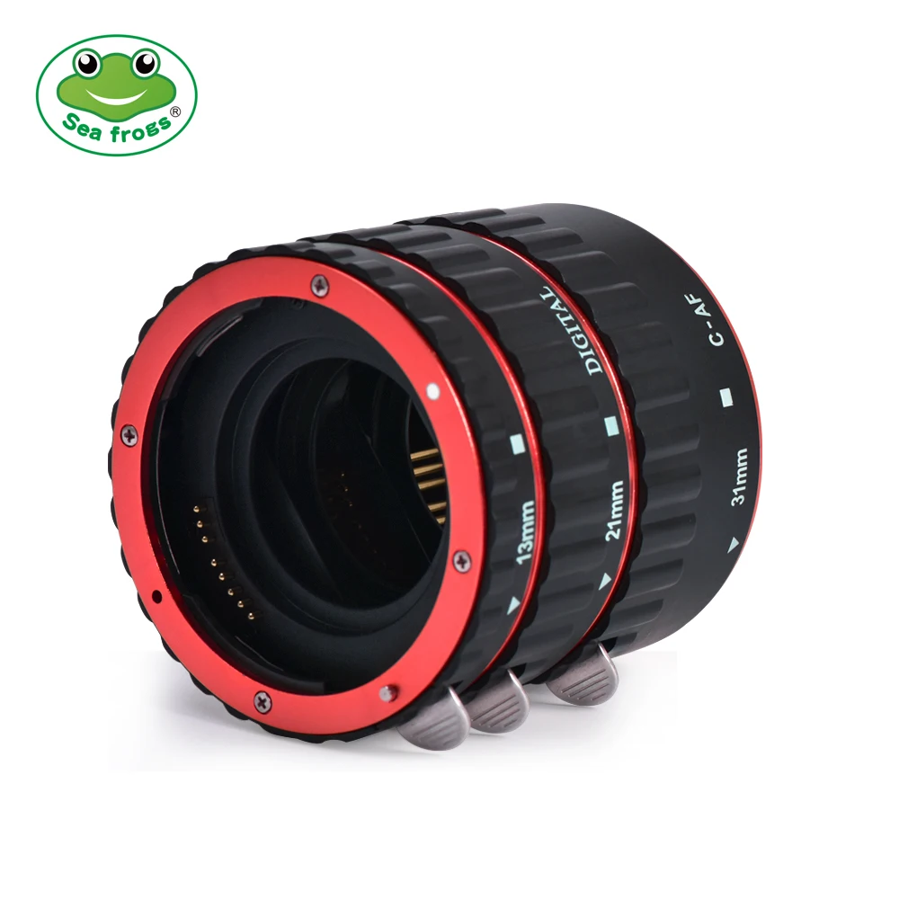 Удлинительное Кольцо для объектива с автофокусом Seafrogs AF Macro Canon 600d 500d 80d EOS EF S