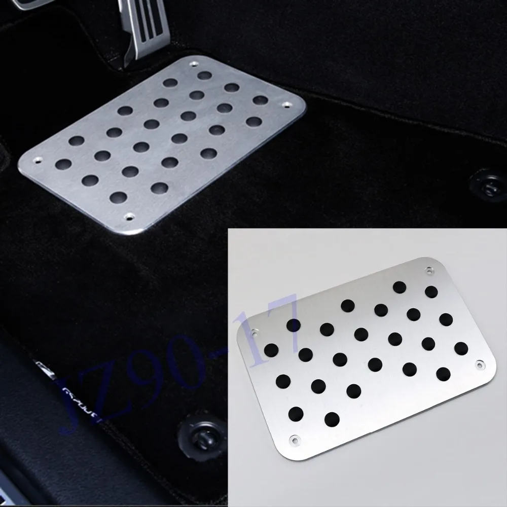 

Universal Antislip Car Aluminum Floor Carpet Mats Pedal Pad Fit For BMW M3 M5 Z4 X5X6 F10 F30 E46 E52 E60 E70 E87 E90Serie Footr