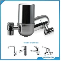 household kitchen activated carbon faucet mounted pre acticarbon cartridge tap pre water filterpre filtration faucet tap