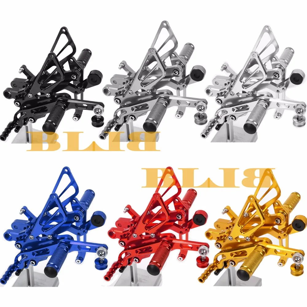 8 видов цветов мотоцикла с ЧПУ Регулируемые задние комплекты для Yamaha R15 R150 R 15 150 2012