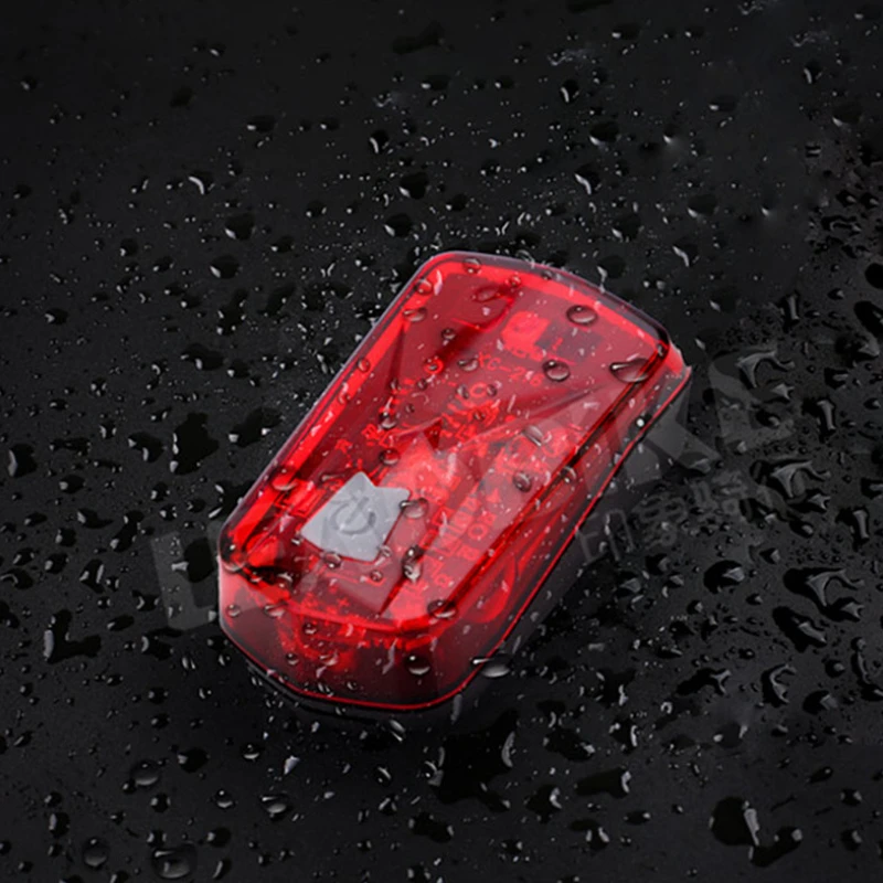 LEADBIKE Новый USB Перезаряжаемый супер яркий водонепроницаемый защитный задний фонарь для велосипеда высокая