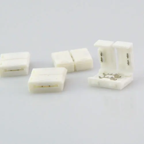 10 шт. без пайки 2PIN светодиодный разъем Одноцветный 4 5 мм для SMD5050 5630 5730 светильник
