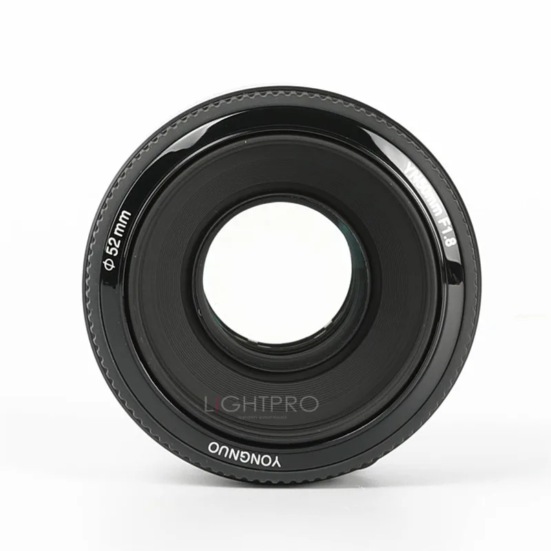YONGNUO YN50mm f1.8 Автофокус Объектив для Canon EOS 60D 70D 5D2 5D3 600D 1200D 6D 650D DSLR камеры YN EF 50 мм f/1 8 AF