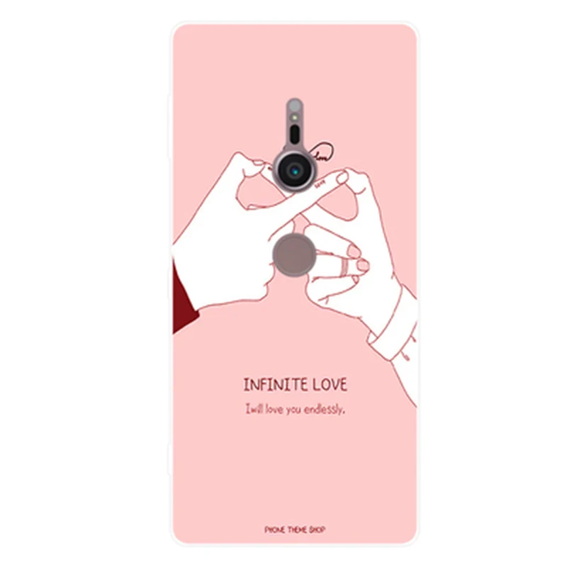 Чехол для Sony Xperia XZ2 5 7 дюйма роскошный силиконовый мягкий чехол beauty guy H8296