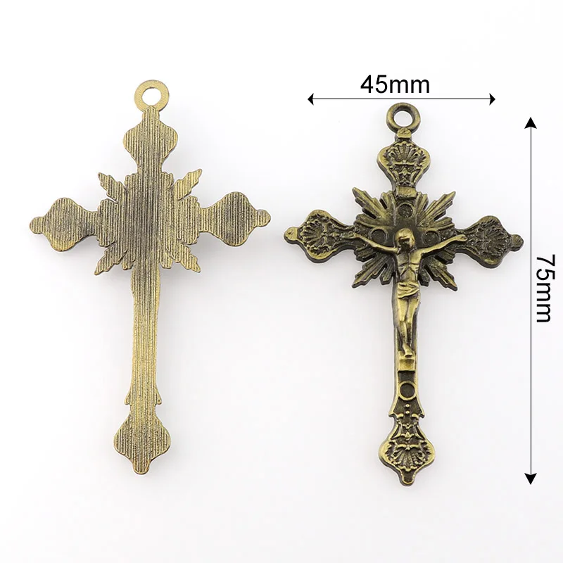 Подвески кресты для подвесок 3 цвета|crucifix pendant|saint benedictchristian jewelry crosses |