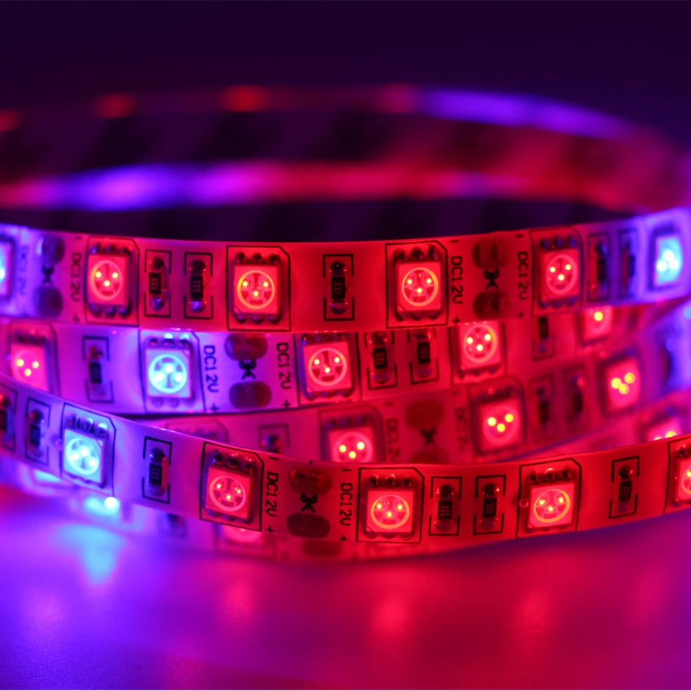 Светодиодный Фито лампы полный спектр светодиодный полосы светильник 5050 SMD Fitolampy