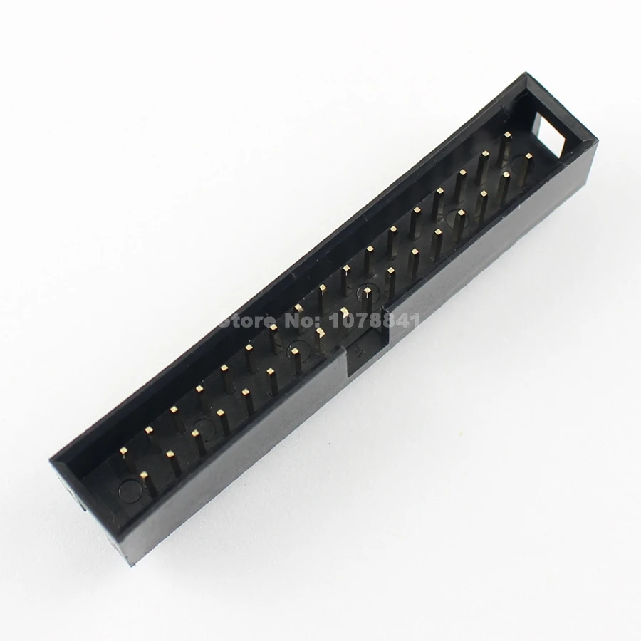 10 шт. 2 54 мм 2x17 Pin-код 34 Pin прямой мужской окутанный PCB Заголовка коробки разъем IDC |