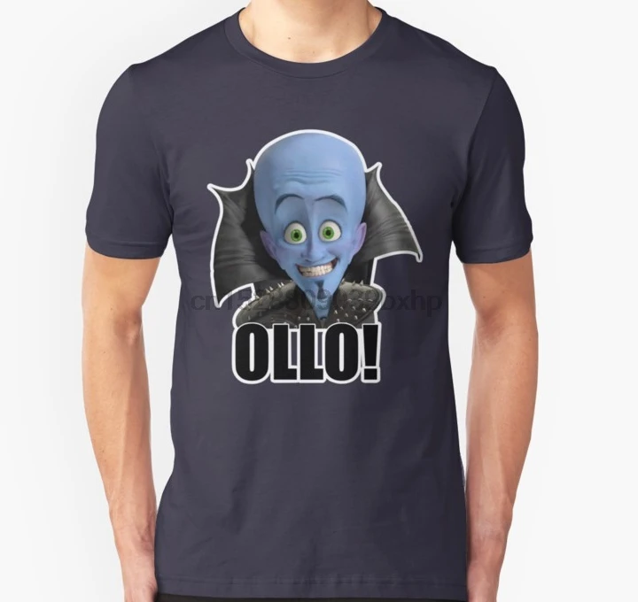 Мужская футболка с коротким рукавом Megamind Will Ferrell Ollo! Здравствуйте! Футболка