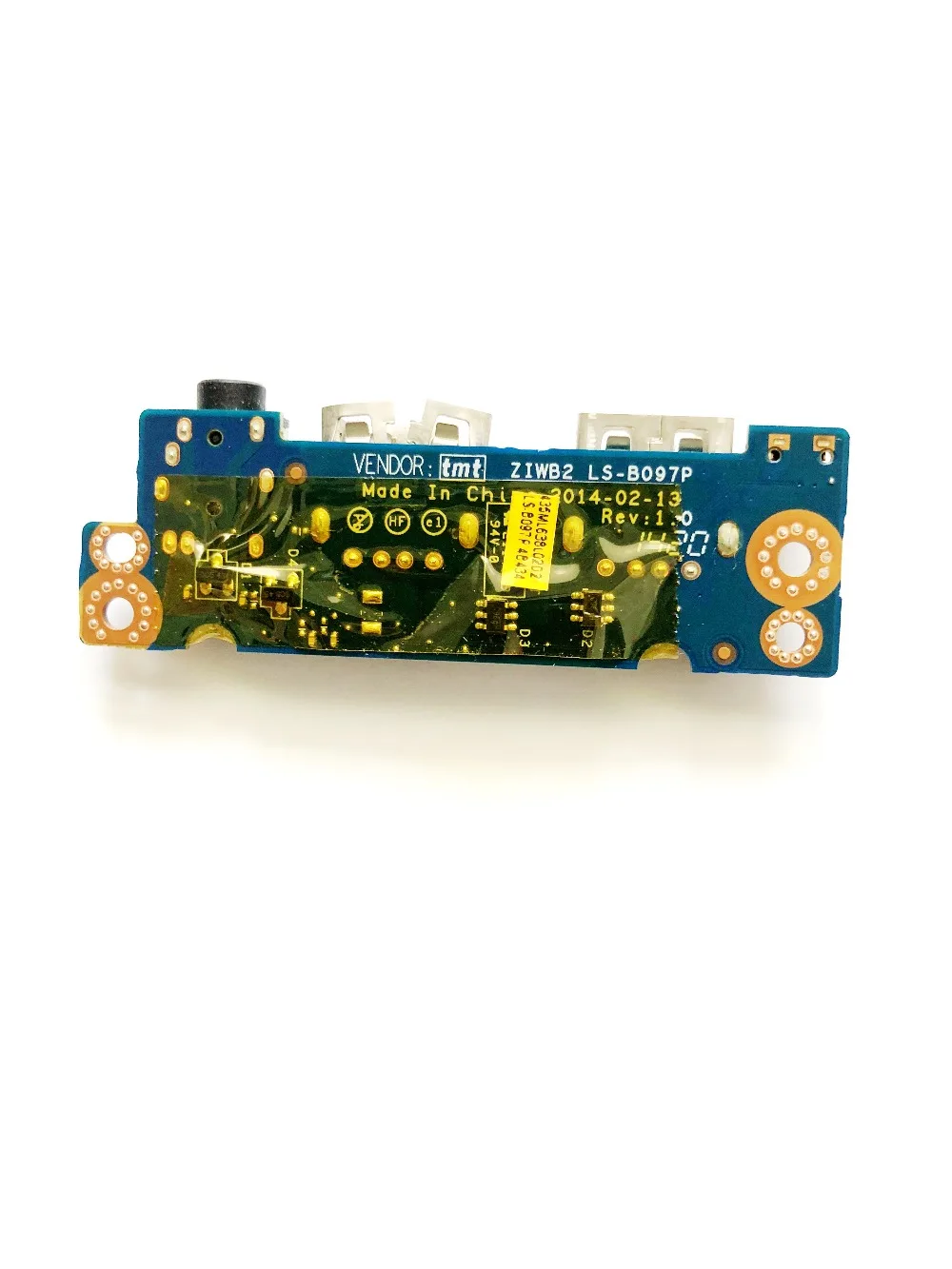 Оригинальный Для Lenovo E40 30 70 45 80 Плата USB аудио Аудио Звуковая карта доска ZIWB2 ls